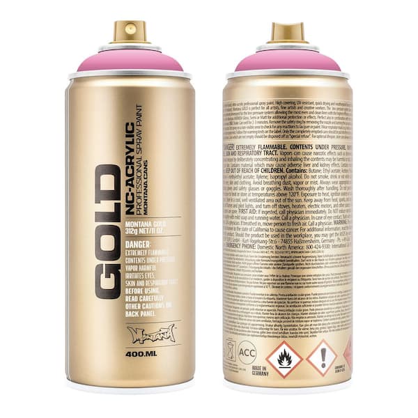 Montana Gold 400 ml Spray Color, Shock Pink Light