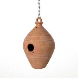 10.5 in. Honey Pot Terracotta Birdhouse