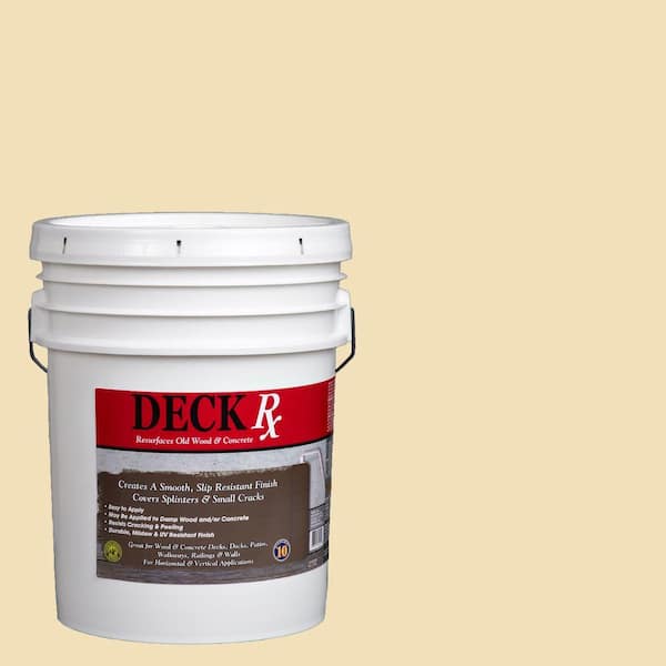 Unbranded Deck Rx 5 gal. Yellow Wood and Concrete Exterior Resurfacer
