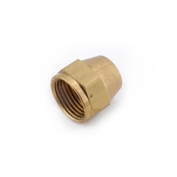 Anderson Metals 5/8 in. Brass Flare Nut (10-Bag)