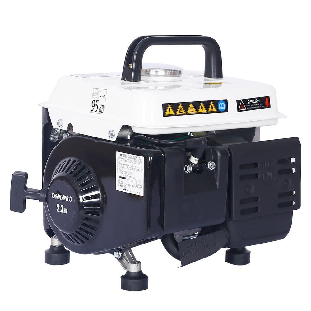 800 Watt Starting Wattage Recoil Start Multifunctional Low Noise Gasoline Portable Generator (WhiteTop) price history on PriceWatchPro