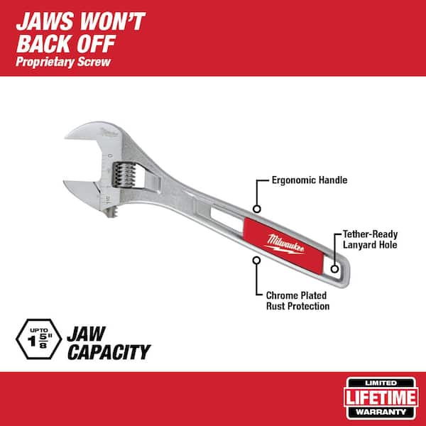 Milwaukee 10 in. Dipped Grip Smooth Jaw Pliers 48-22-6550 - The Home Depot