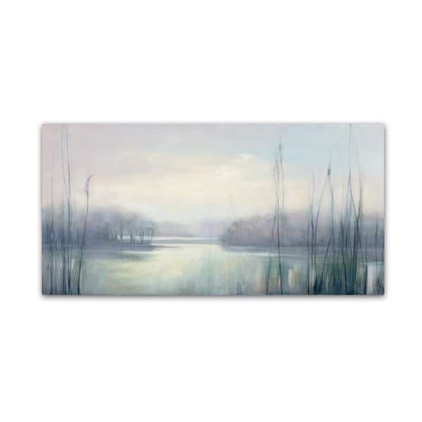 Trademark Fine Art 24 in. x 47 in. "Misty Memories" by Julia Purinton Printed Canvas Wall Art