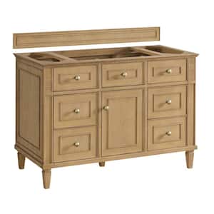 Lorelai 47.88 in. W x 23.5 in. D x 32.88 in. H Single Bath Vanity Cabinet without Top in Light Natural Oak