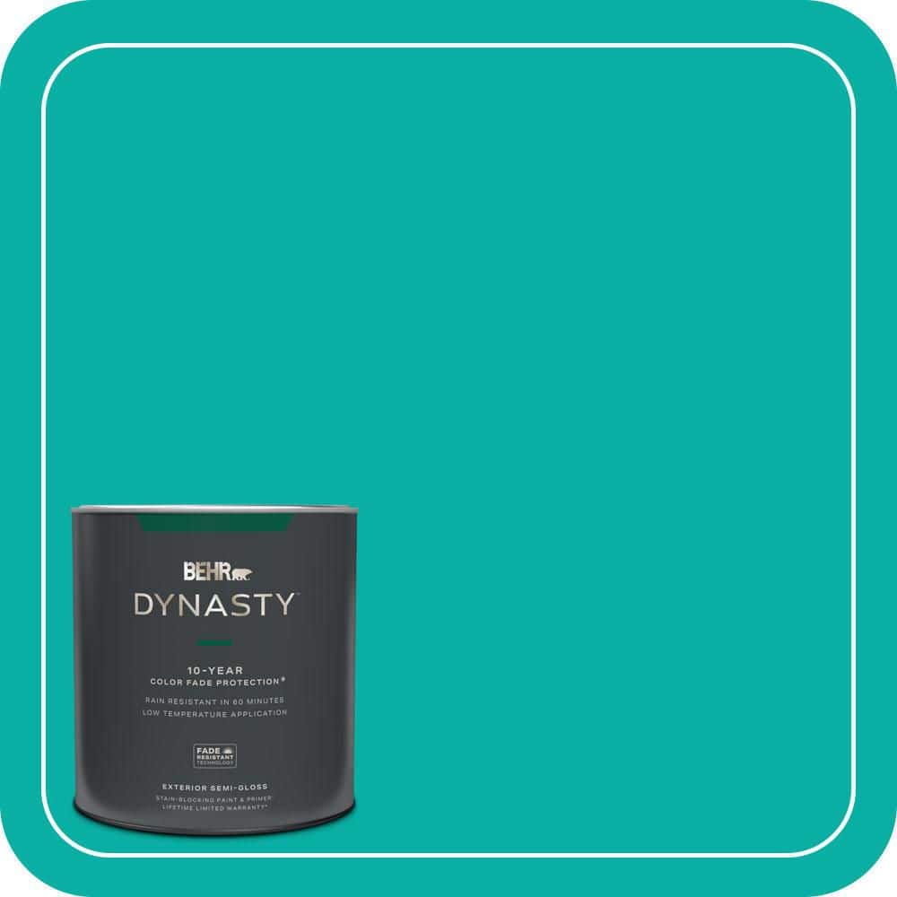 1 qt. #490B-5 Cozumel Semi-Gloss Exterior Stain-Blocking Paint & Primer price history on PriceWatchPro