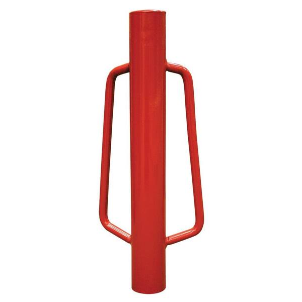 3 in. x 9 in. x 24 in. Metal Fence Post Driver