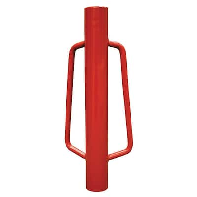 3 in. x 9 in. x 24 in. Metal Fence Post Driver
