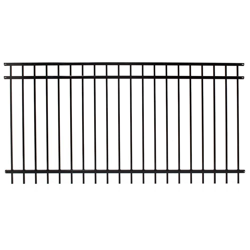 Reviews for FORTRESS Versai 4 ft. H x 7.5 ft. W Gloss Black Steel