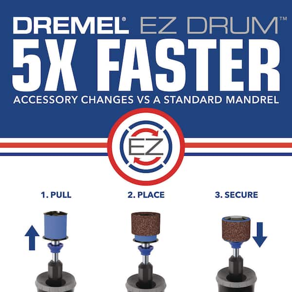 Dremel 4300 Kit: High Performance Rotary Tool with LED Light & Flex
