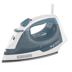 Easy Steam Compact Iron with Non-Stick Plate and Anti-Drip, Auto Shut Off in Blue