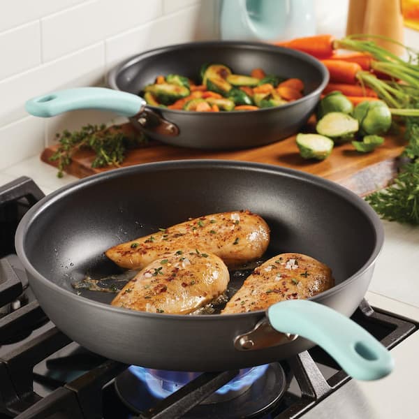 Decen Electric Skillet Non Stick Electric Frying Pan with Standing