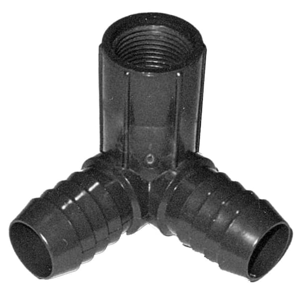 Contractor's Choice 3/4 in. x 3/4 in. x 1/2 in. -3/4 in. PVC 90 Degree Side Outlet Elbow