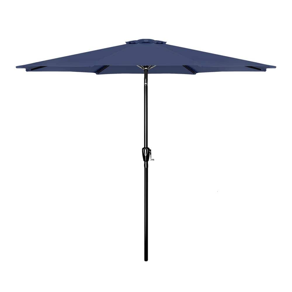 9 ft. Steel Market Tilt Patio Umbrella in Dark Blue price history on PriceWatchPro