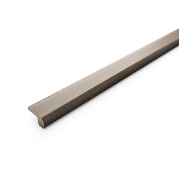 OptiWood Rocky Mountain 0.45 in. Thick x 2 in. Width x 78 in. Length Overlap Stair Nose Molding