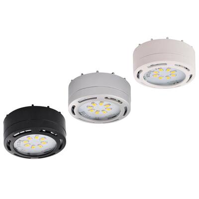 Led Puck Lights Cabinet, Dimmable Led Puck Lights Home Depot