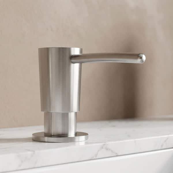 10 oz. Kitchen Soap Dispenser in Stainless Steel