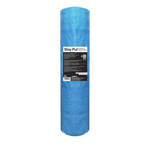 TRIMACO 39.37 in. x 54.13 ft. Stay Put Surface Protector