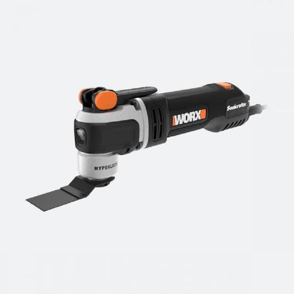 Worx Sonicrafter Corded Oscillating Multi-Tool with 30 Accessories WX687L  The Home Depot