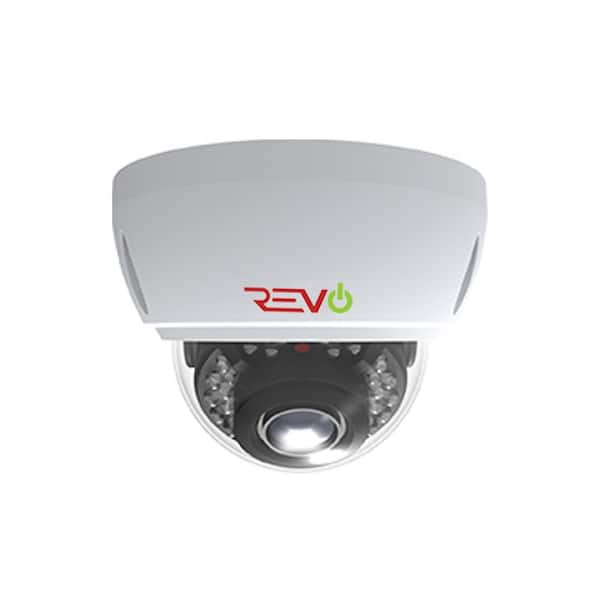 Revo Aero HD 1080p Wired Indoor/Outdoor CCD Vandal Dome Surveillance Camera