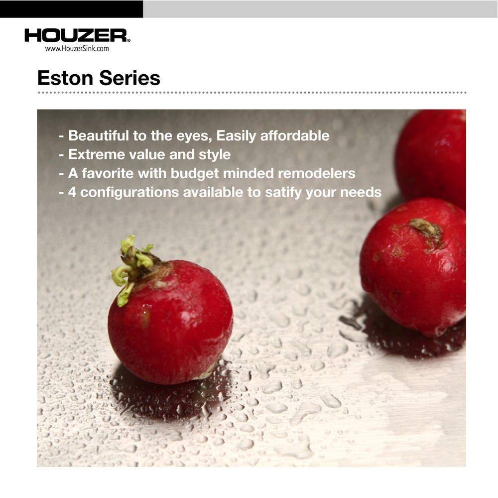 Elite 23.25'' Stainless Steel Undermount Single Bowl Kitchen Sink