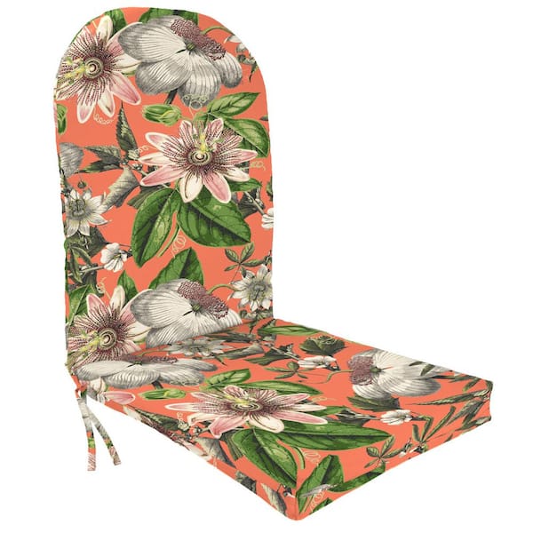 Jordan Manufacturing 19 in. L x 50.5 in. W x 4 in. T Outdoor Adirondack Chair Cushion in Adley Cappuccino