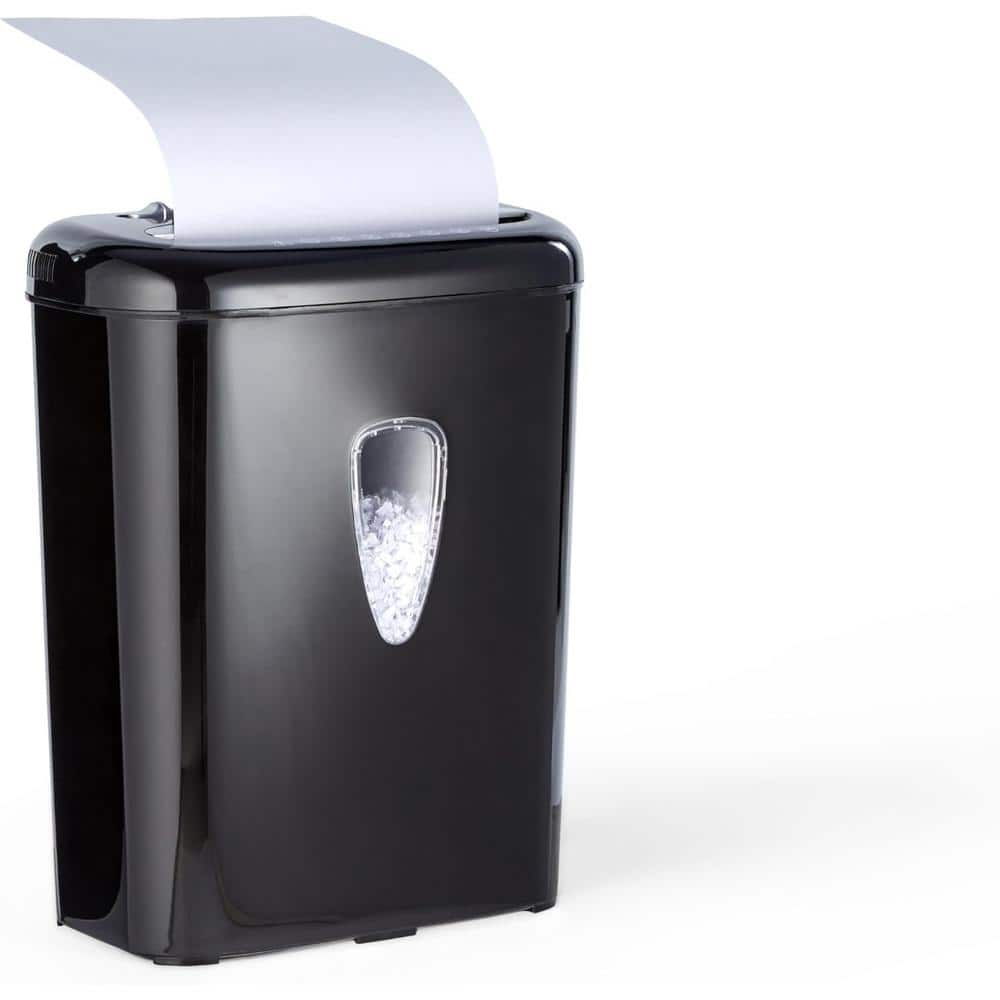 6-Sheet High Security Micro Cut Paper and Credit Card Shredder for Home and