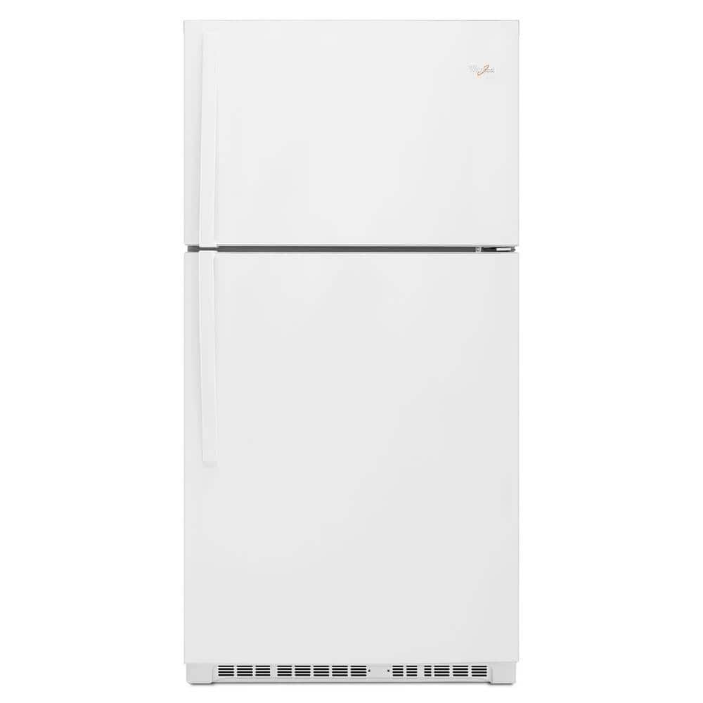 21.3 cu. ft. Top Freezer Refrigerator in White