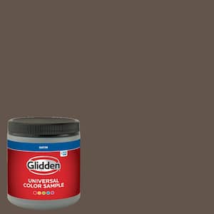 8 oz. PPG1076-7 Ground Coffee Satin Interior Paint Sample