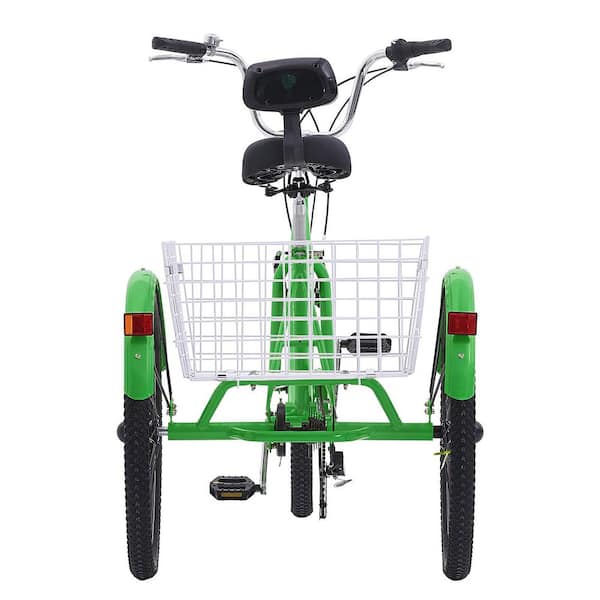 SKYSHALO Adult Tricycles Bike, 7 Speed Adult Trikes, 20 in