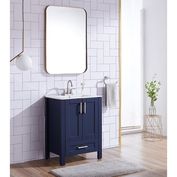 VC CUCINE 24 in. W x 18 in. D x 32in. H Modern Freestanding