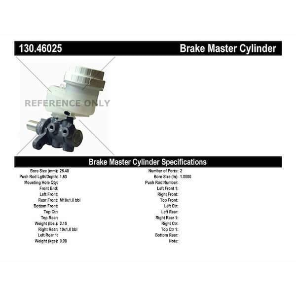 Centric Parts Brake Master Cylinder