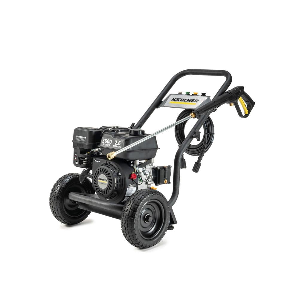 Karcher 3600 PSI 2.6 GPM G 3600 P 212cc Triplex/Crankshaft Pump