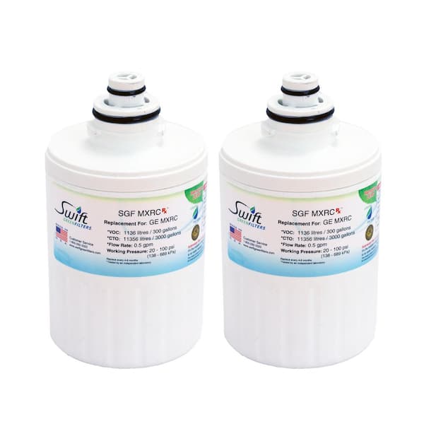 Swift Green Filters Replacement Water Filter for GE MXRC (2-Pack)