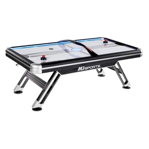 MD Sports Titan 7.5 ft. Air Powered Hockey Table with Overhead Scorer