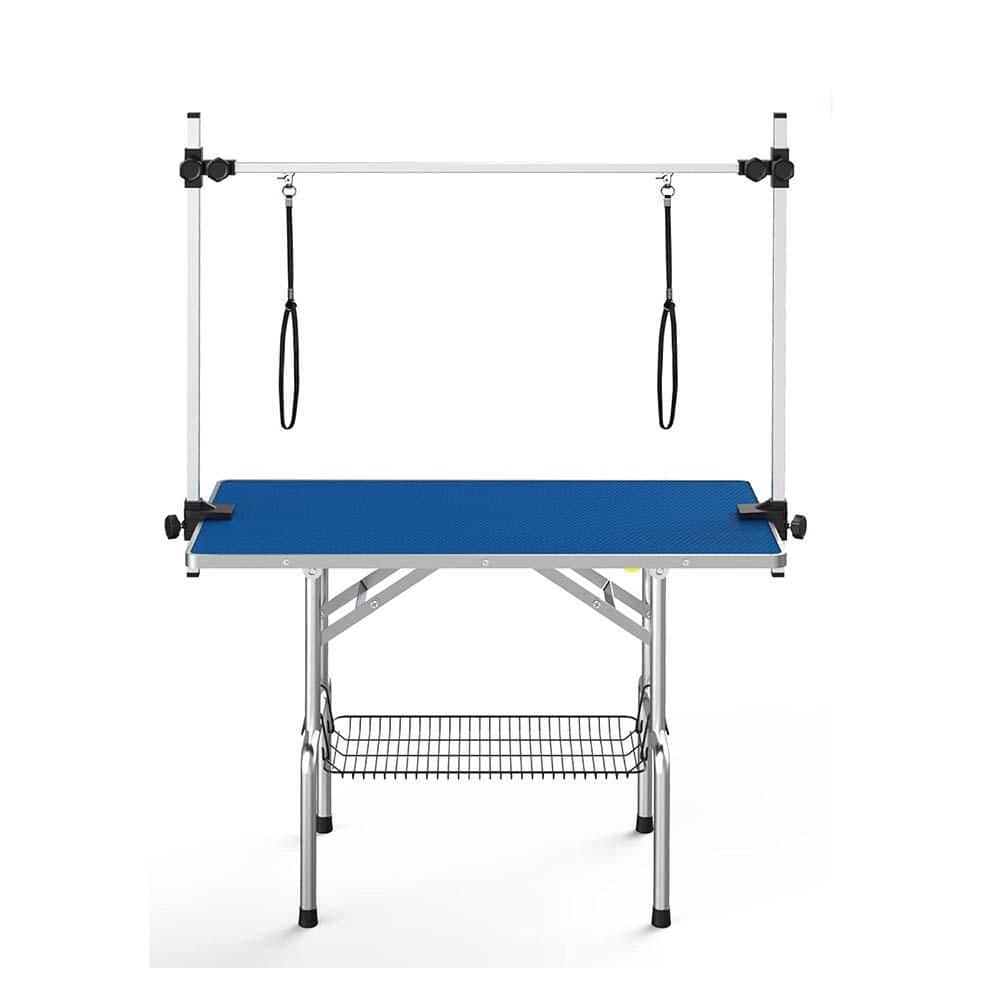 Picture of 47''Large Dog Grooming Table, Adjustable Height Portable Trimming Table ...