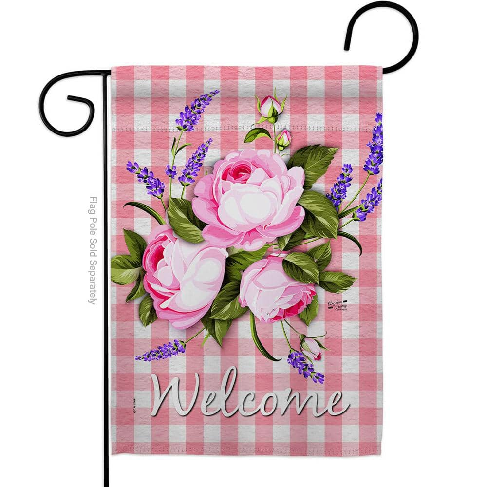  Angeleno Heritage Flower Arrangment Garden House Flag