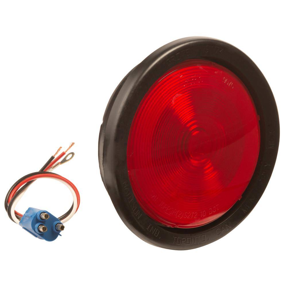 Torsion Mount II 4 in. Stop Tail Turn Light - Female Pin, Red Kit (52772 + 91740 + 67000) (Bulk Packaging) price history on PriceWatchPro
