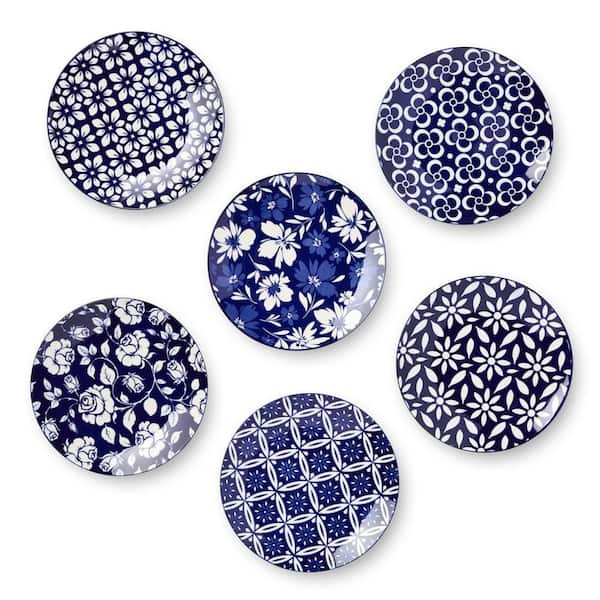 Certified International Madison Blue Salad Plate (Set of 6)