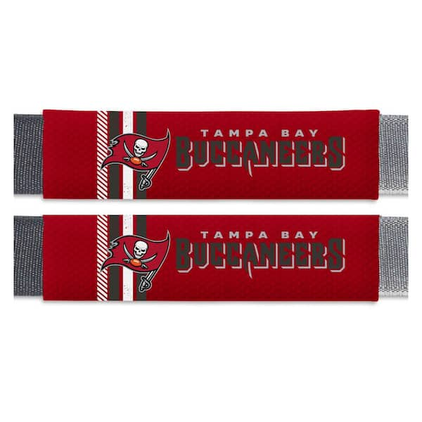 FANMATS Tampa Bay Buccaneers Team Color Rally Seatbelt Pad (2