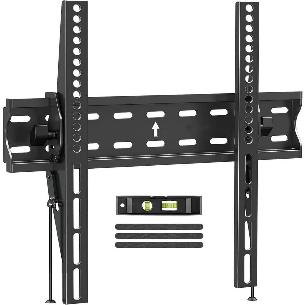 Tilting Low Profile TV Wall Mount for 26 in. - 60 in. TVs Save Space Anti-Glare Fits 12-16 in. Stud Max 99 lbs.