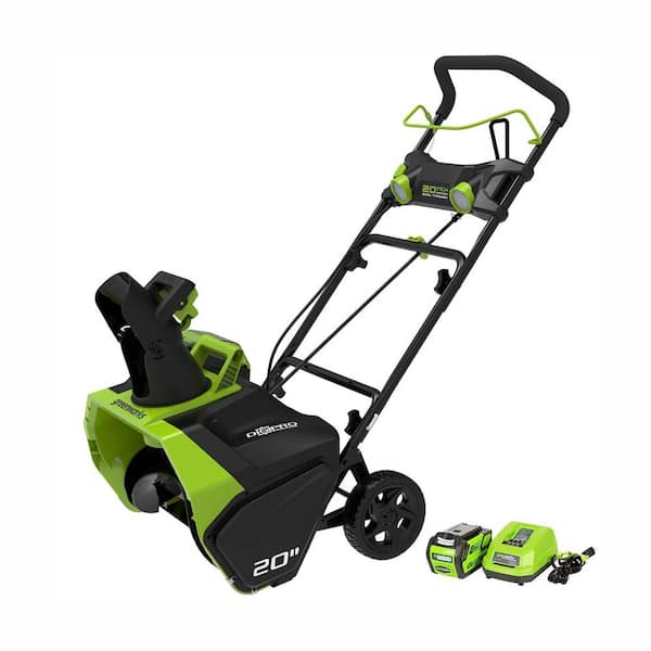 Greenworks Digi-Pro GMAX 20 in. 40-Volt Cordless Electric Snow Blower - Battery and Charger Included