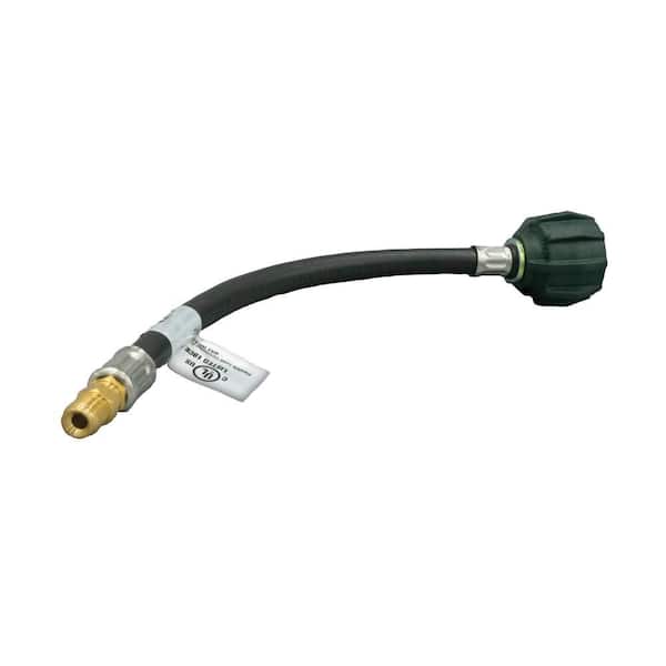 RV Type-1 ACME Nut Pigtail, 1/4 in. I. D. Hose, Type-1 ACME Nut x 1/4 in. MPT, 20 in.