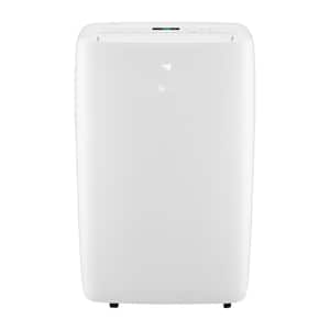 6,500 BTU Portable Air Conditioner Cools 300 Sq. Ft. with Dehumidifier and LCD Remote in White
