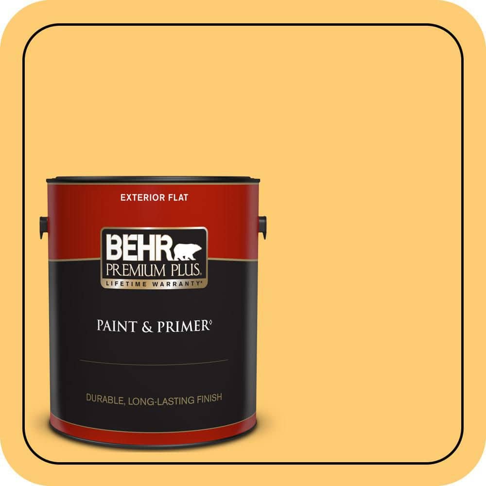 1 gal. #310B-5 Spiced Butternut Flat Exterior Paint & Primer price history on PriceWatchPro
