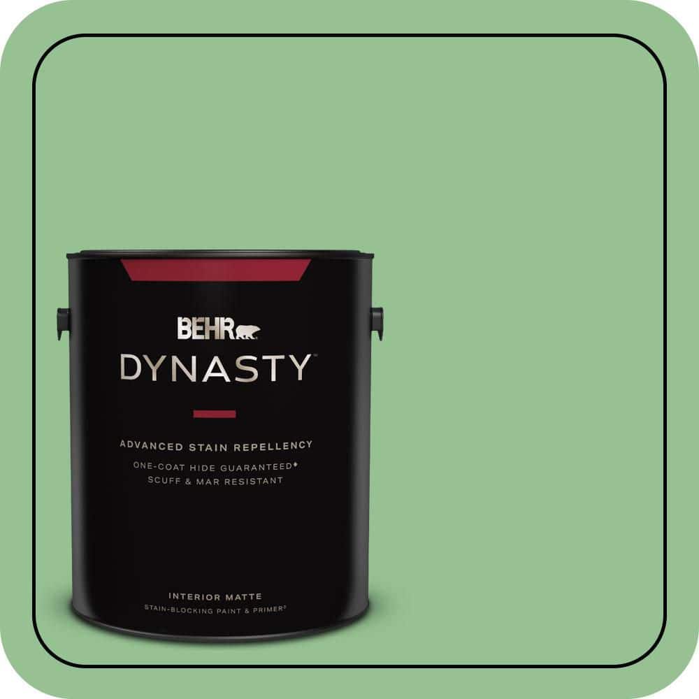 1 gal. #450D-5 Velvet Leaf Matte Interior Stain-Blocking Paint & Primer price history on PriceWatchPro