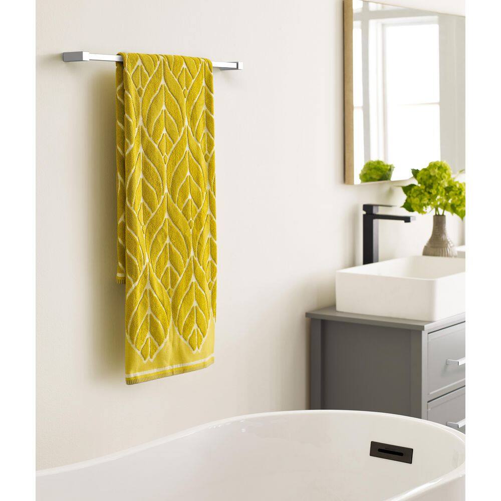 Chrome 24-Inch Wall Mounted Towel Bar