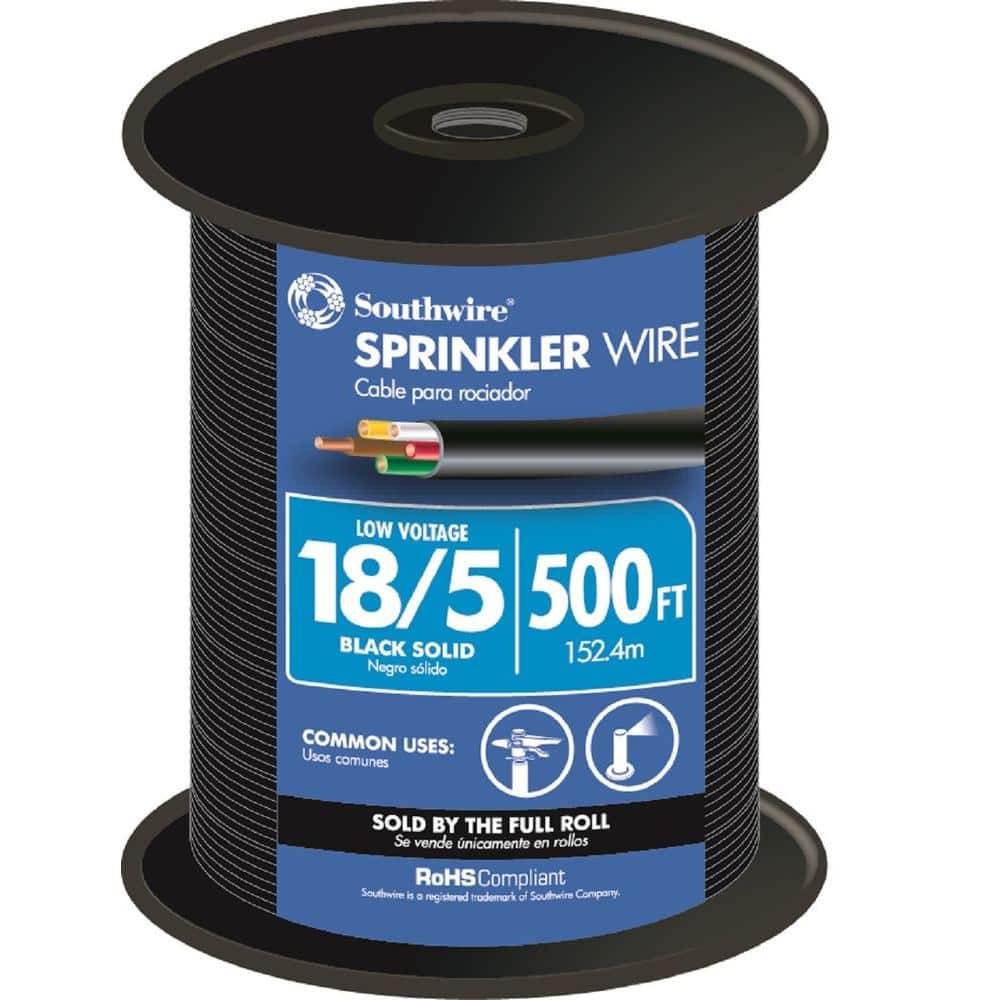 18 5 Sprinkler Wire Home Depot