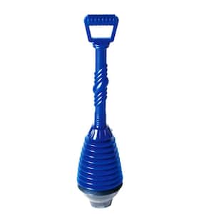 VersaPlunge Plunger with Patented VersaFlange, Relief Valve, Easy Grip Handle, and Accordion Bellows