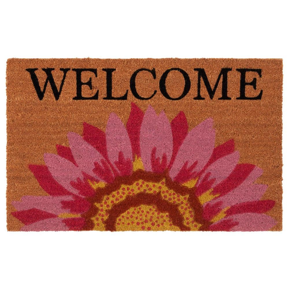 Mothers Day Gift Doormat, Holiday Floral Outdoor Mat, Lilac Plum Flower Floor Rug, Wedding Decor Mat, Warmhouse outlets Gift, Welcome Spring Rug