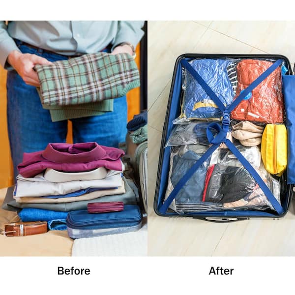 Lavish Home Medium Space Saving Vacuum Storage Bags (5-Pack